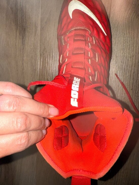 Nike Force Savage Elite 2 Red Football Cleats Men’s Size 11.5 High-Top Lightweig main image 5